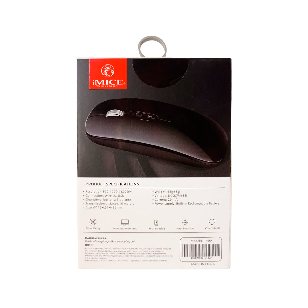 Mouse Inalámbrico  iMICE E-1400