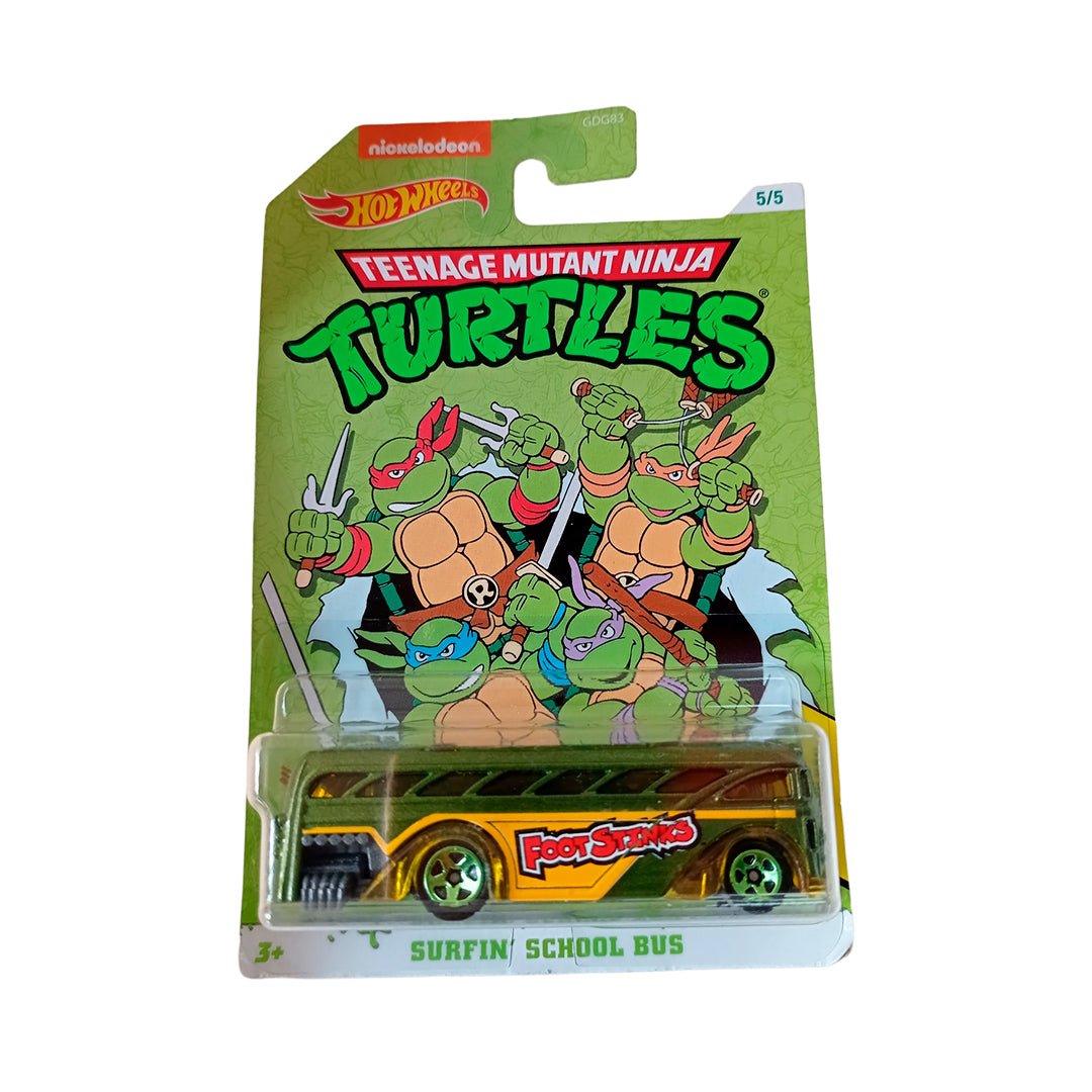 Hot Wheels Teenage Mutant Ninja Turtles TMNT - Vehículo de Juguete para niños